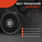 Accessory Belt Idler Pulley for Mercedes-Benz E250 E300 (2014-2016)