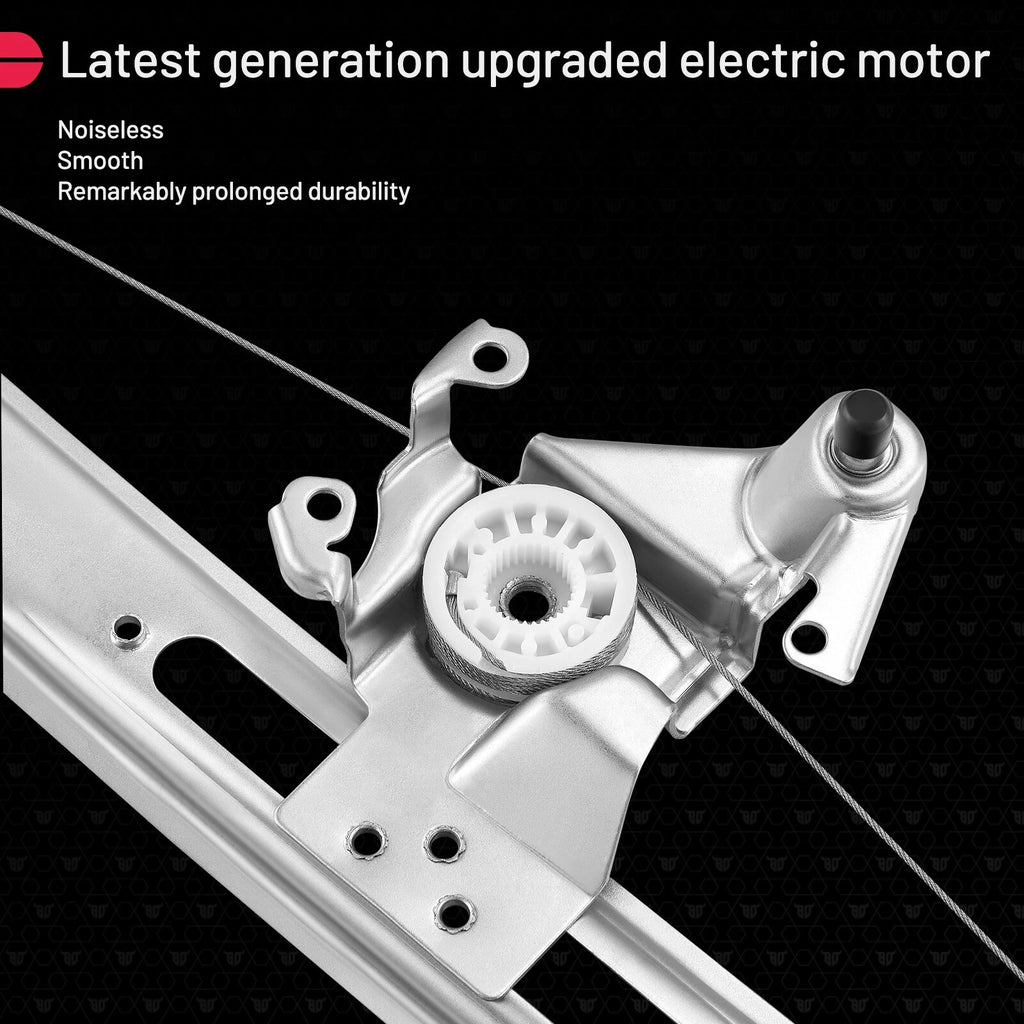 Rear RH Window Regulator w/o Motor for BMW E46 (1999–2005)