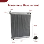 High Performance Radiator for Polaris Ranger RZR 570 900 1000 Crew XP (2013–2025)