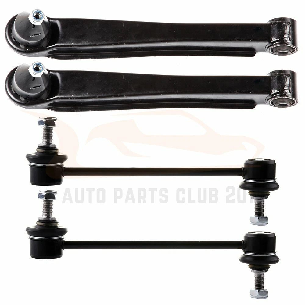 Set of 4 Rear Lower Control Arms Stabilizer Bar Links for Hyundai Sonata (1999–2005)