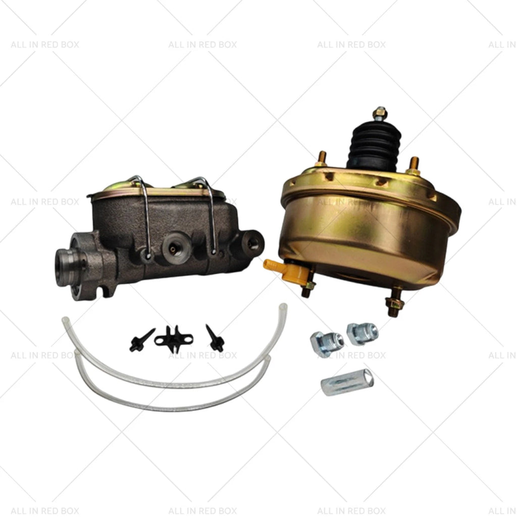 7" Brake Booster & 1-1/8" Bore Master Cylinder Kit for Universal Car (Universal)