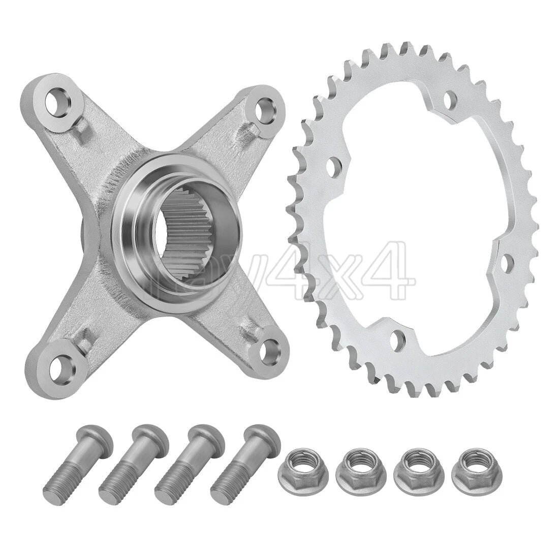 Rear Sprocket Hub Collar Axle for Yamaha YFZ450 YFZ 450 Raptor 700 (2004–2013)