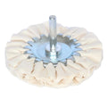 4-Inch Cotton Buffing Wheel for Metal and Wood Polishing