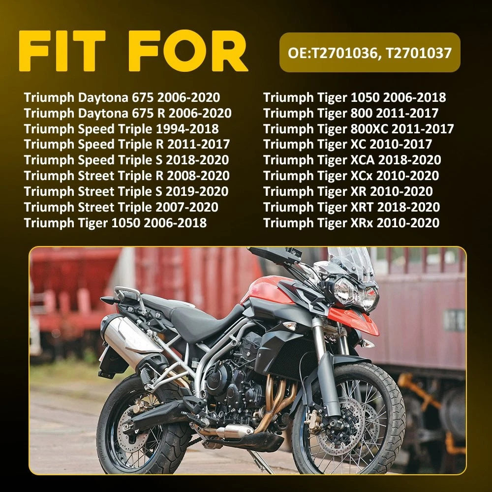 Signal Indicator Lamps for Triumph Tiger XRT (2018–2020) Clear Lens 2X