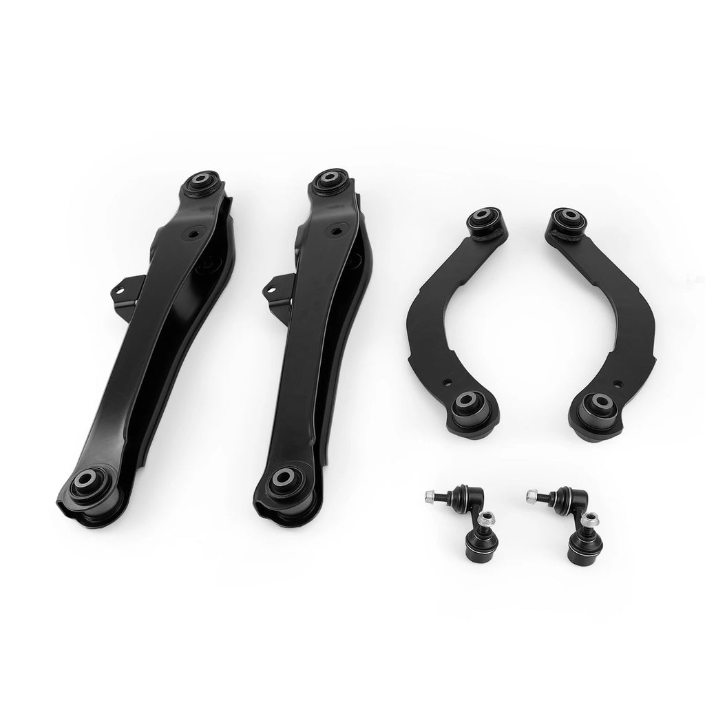 Set of 6 Rear Upper Lower Control Arms for Dodge Caliber Jeep Compass Patriot (2007–2009)