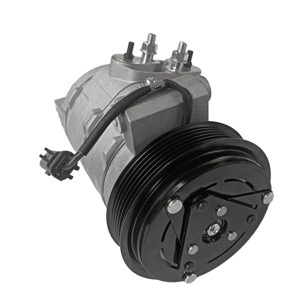 AC Compressor with 6-Groove Pulley and Clutch for Jeep JK Wrangler (2007–2011) CO11147JC