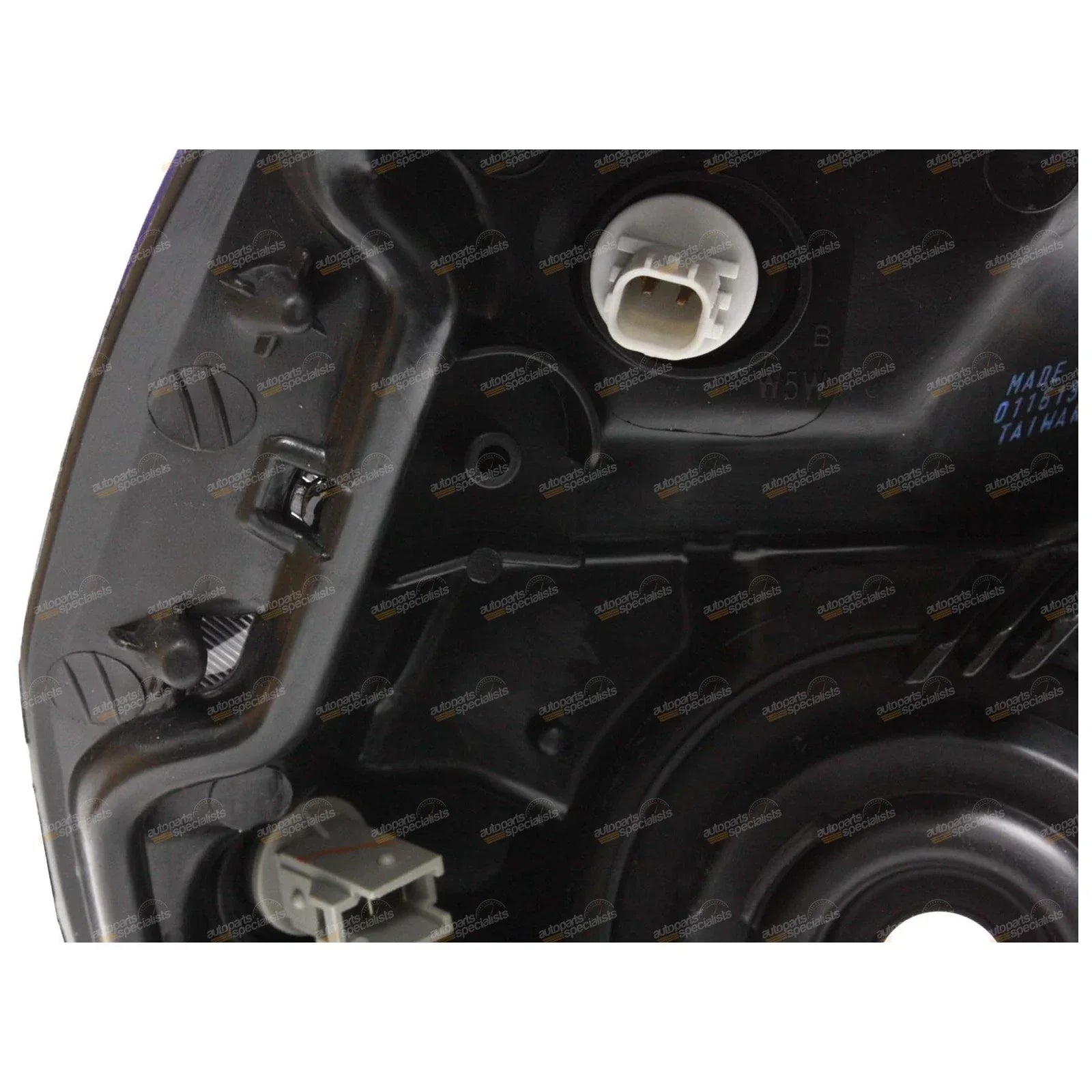 LH Black Headlight for Honda Jazz GD Series GLi (2002-2004)