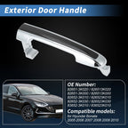 4Pcs Exterior Door Handle Set for Hyundai Sonata (2005–2010) 826523K010/826523K030