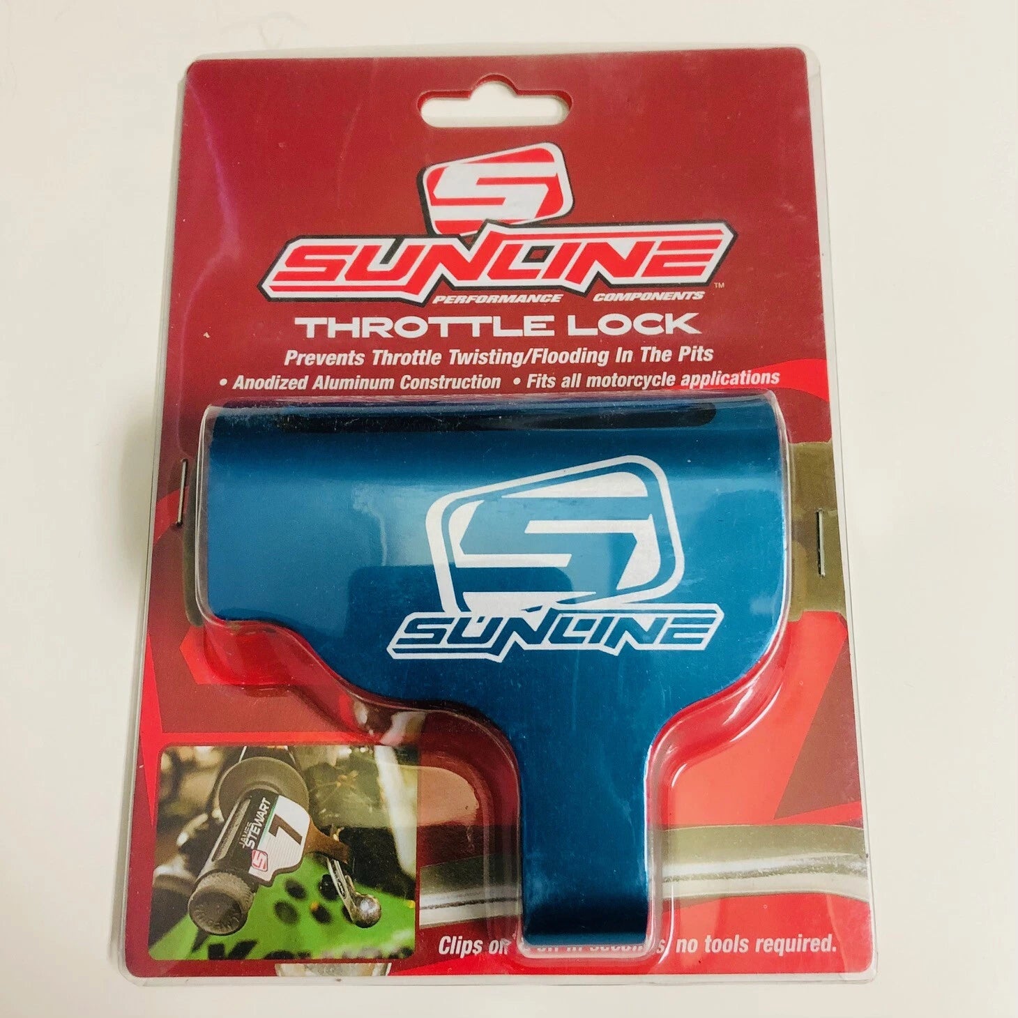 Sunline MX Twist Throttle Grip Lock for Honda Kawasaki KTM Suzuki Yamaha (All)