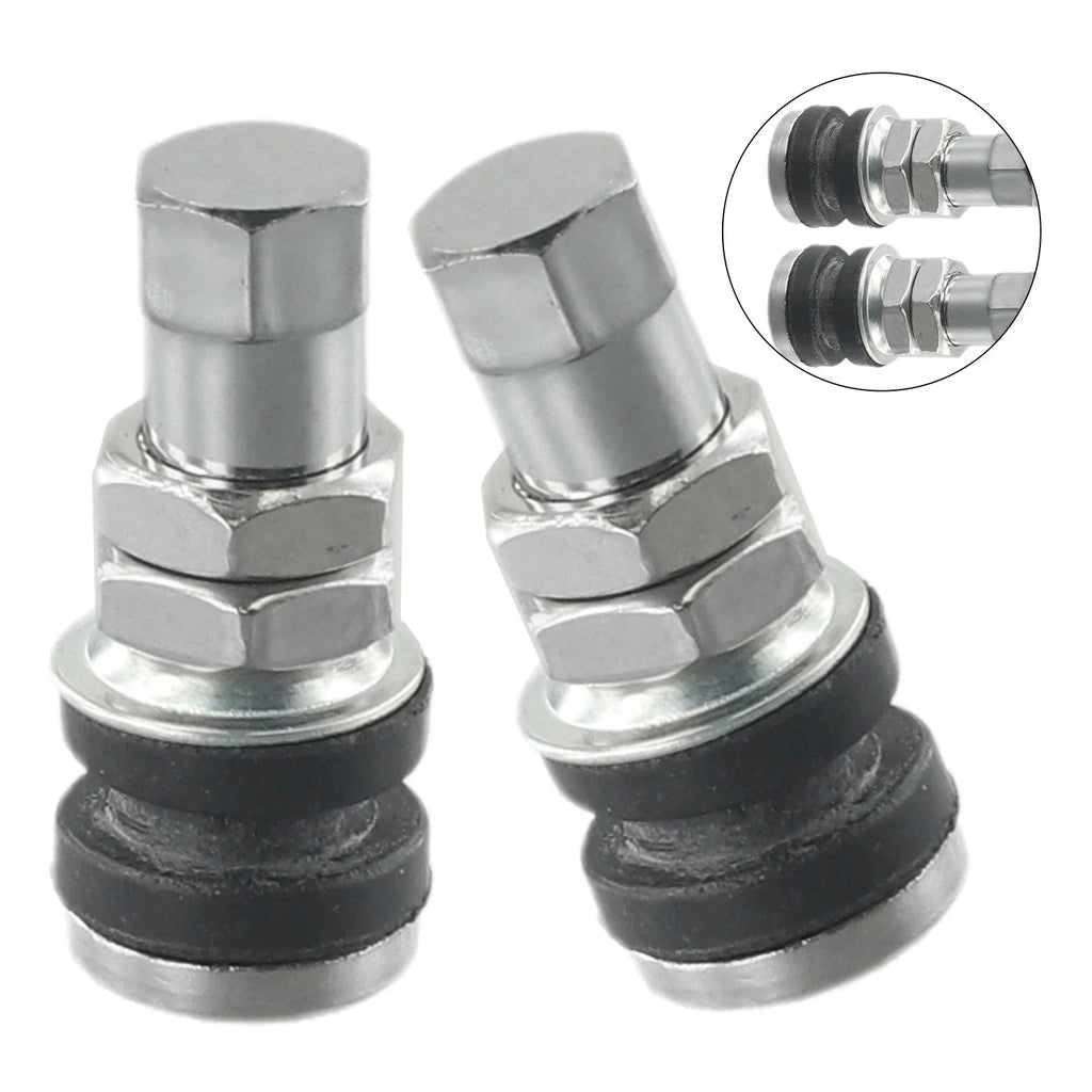 Tire Valve Short Stem 2 x Valve Stem for Car Tire Repair Tool Wheel Rim Rubber