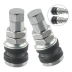 Tire Valve Short Stem 2 x Valve Stem for Car Tire Repair Tool Wheel Rim Rubber