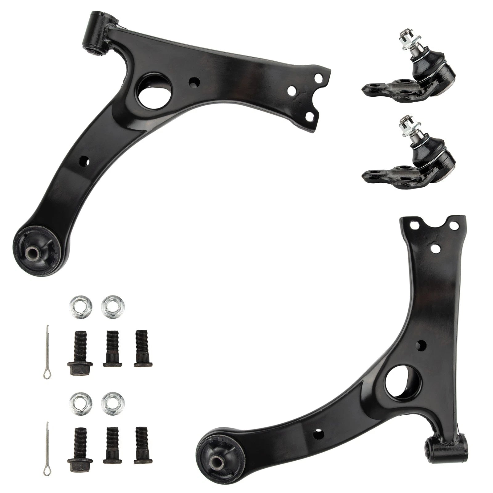 Front Lower Control Arms Ball Joints for 2003–2008 Toyota Corolla (Set of 4)