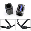 2X 25mm Engine Frame Bar Protection Crash Slider Pads for Motorcycle