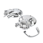 Chrome Front Brake Rotor Disc Covers for Honda Goldwing GL1500SE GL1500I (1988–2000)