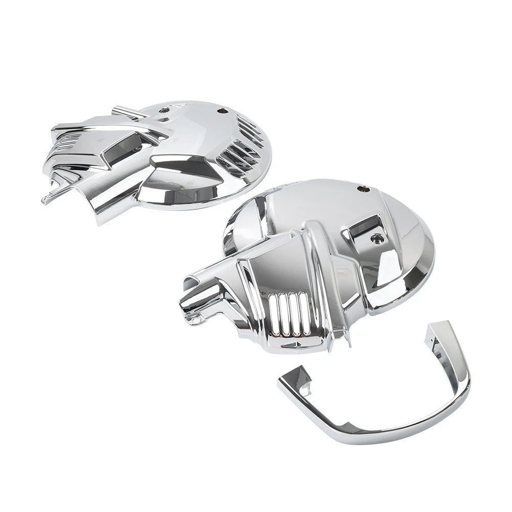 Chrome Front Brake Rotor Disc Covers for Honda Goldwing GL1500SE GL1500I (1988–2000)