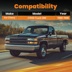C Notch Kit for Chevy GMC Silverado Sierra C1500 (1988-1998) Steel