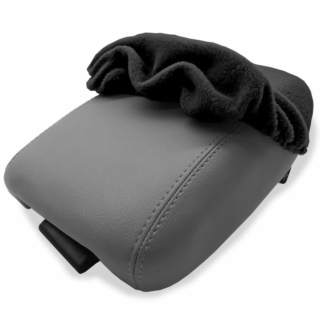 Center Console Lid Armrest Cover for Honda CR-V (2017–2021) Black Fleece