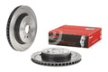 Brembo 345mm Slotted Brake Disc Rotor for Lexus GS F RC F (2016–2021)
