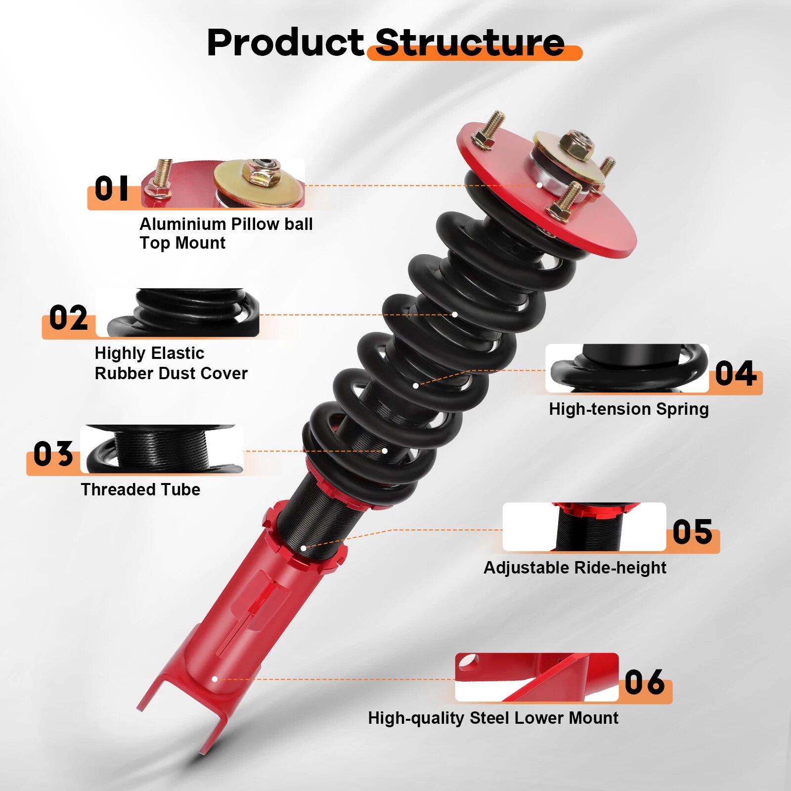 Coilovers for Dodge Charger SRT8 (2006-2010) RWD