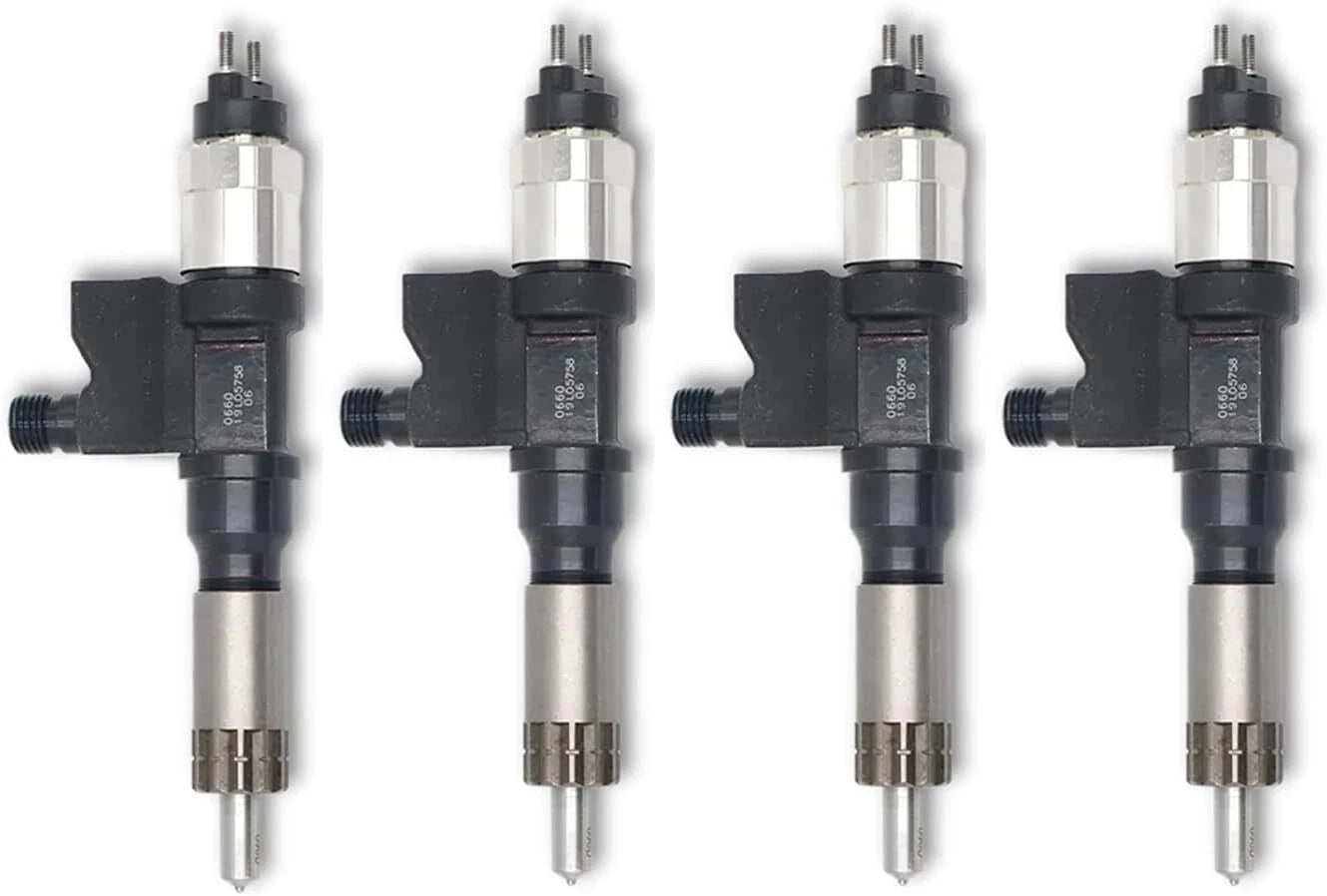 Set of 4 Fuel Injectors 095000-534 8-97602485-2 for Isuzu 4HK1 6HK1