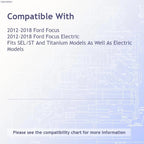Replacement Plastic Passenger Side Front Inner Fender for See Compatibility Chart