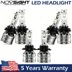 6x 9005 H11 Canbus LED Headlight & Fog Light Bulbs for