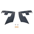Pair of Headlight Bezel Molding Trim for Ford F150 (2015–2017) Gray