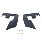 Pair of Headlight Bezel Molding Trim for Ford F150 (2015–2017) Gray
