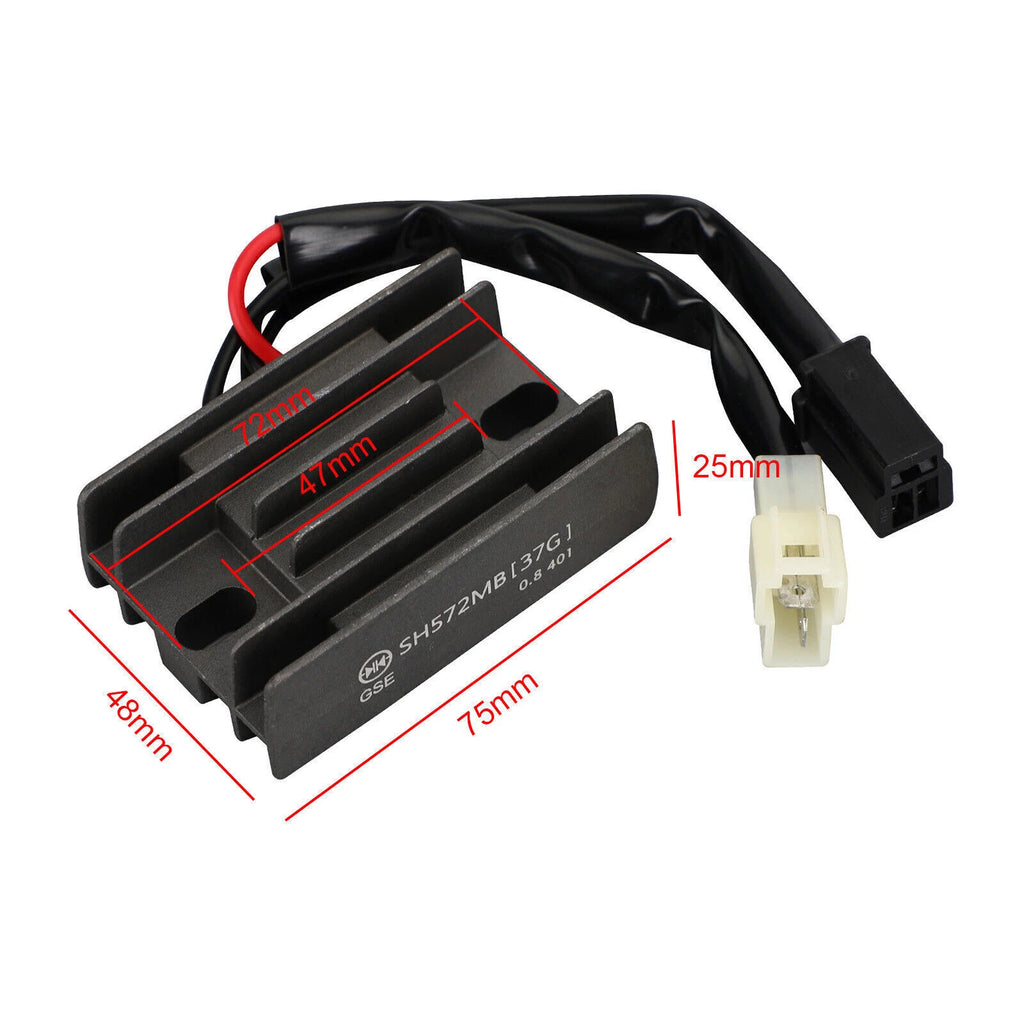 Regulator Rectifier for Yamaha Outboard 8hp 9.9hp 15hp (1985–2007) 6G8 T9