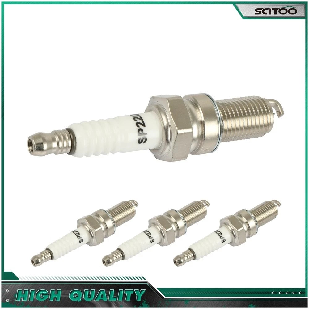 Set of 4 Iridium Spark Plugs for Triumph Bonneville SE Scrambler (2008–2013)