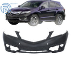 Front Bumper Fascia for Acura RDX (2016–2018) with Sensor Hole, Primed