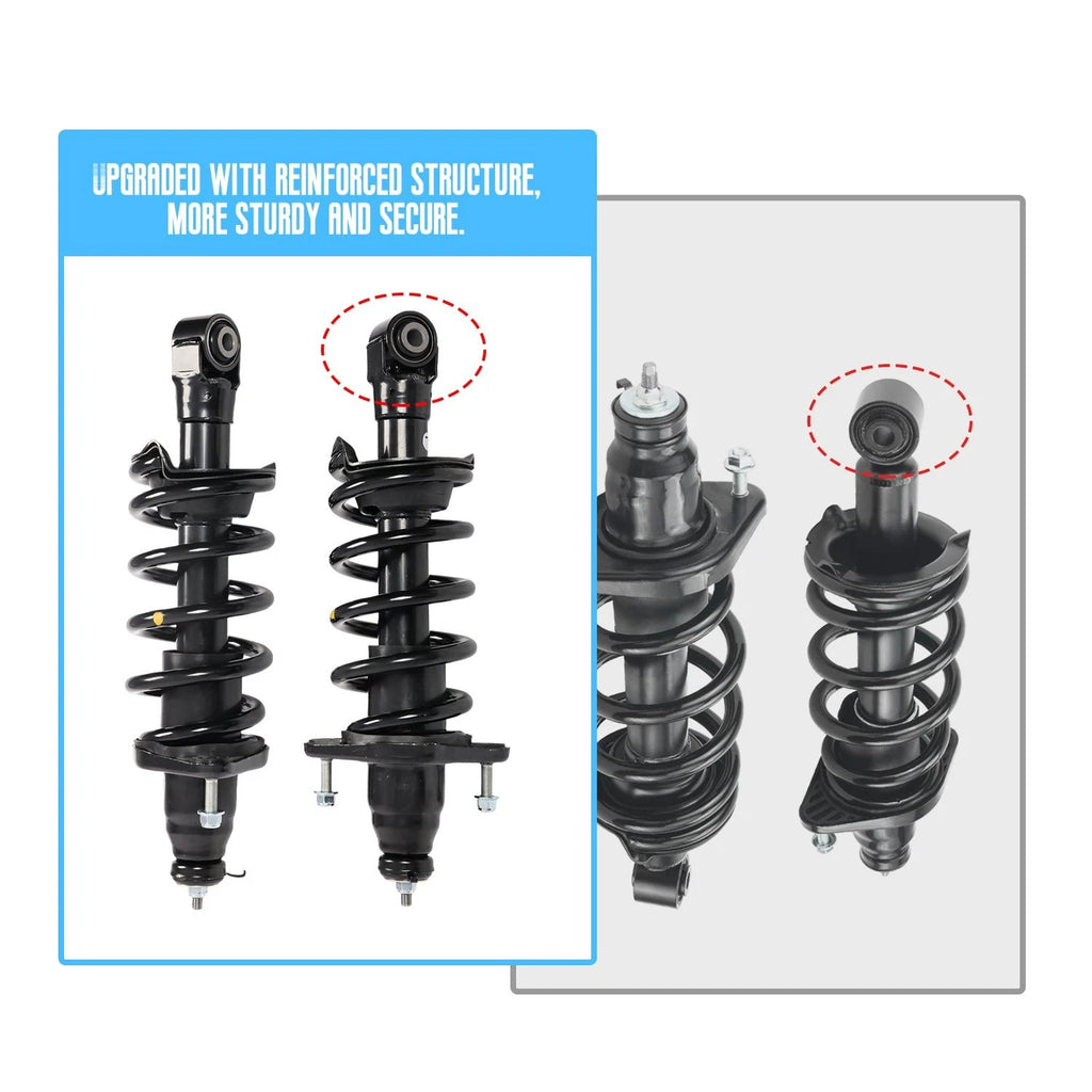 2X Rear Struts Shocks Springs Assembly for Honda CR-V (2007–2011)