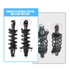 2X Rear Struts Shocks Springs Assembly for Honda CR-V (2007–2011)