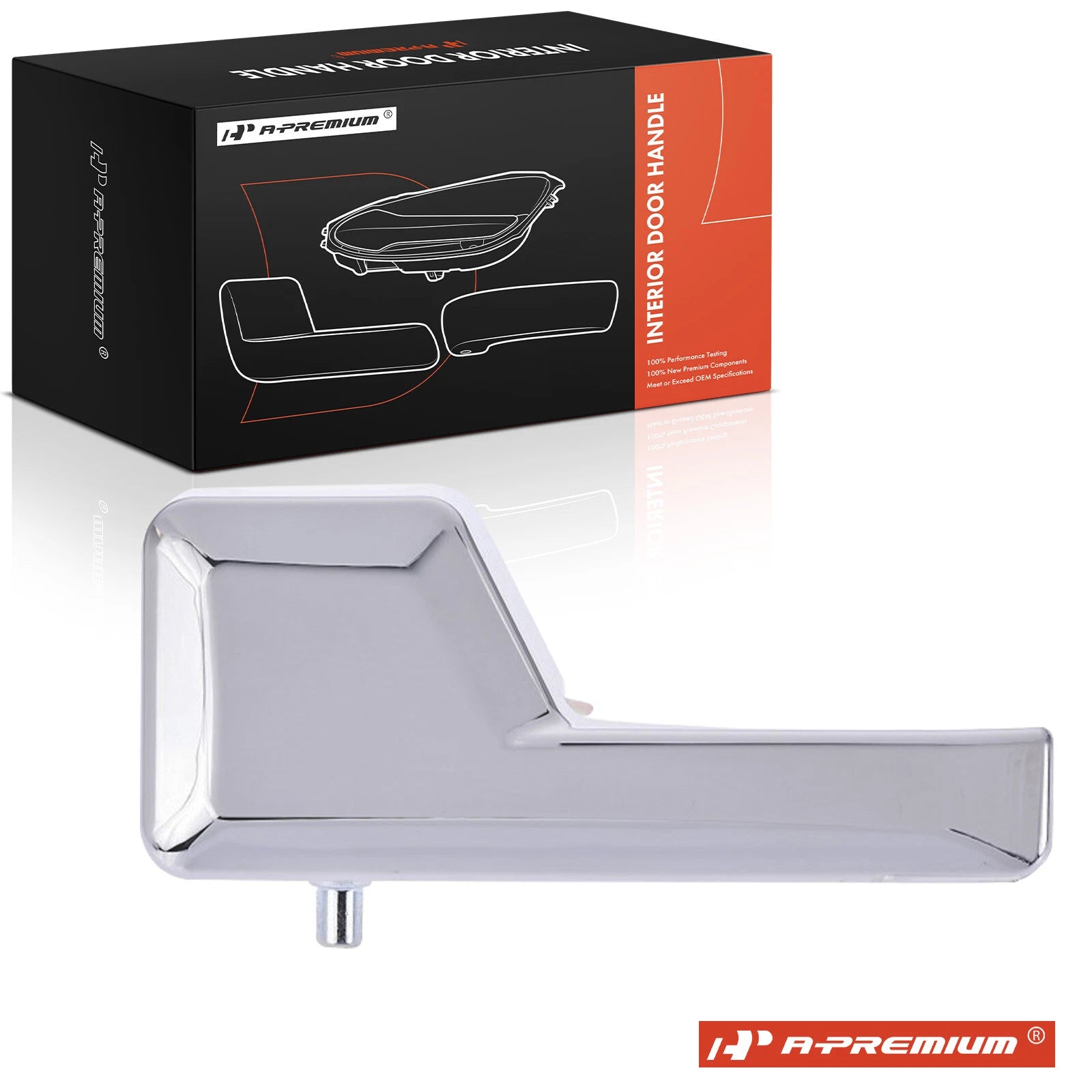 Left Plastic Interior Door Handle for Ford Edge (2015–2023)