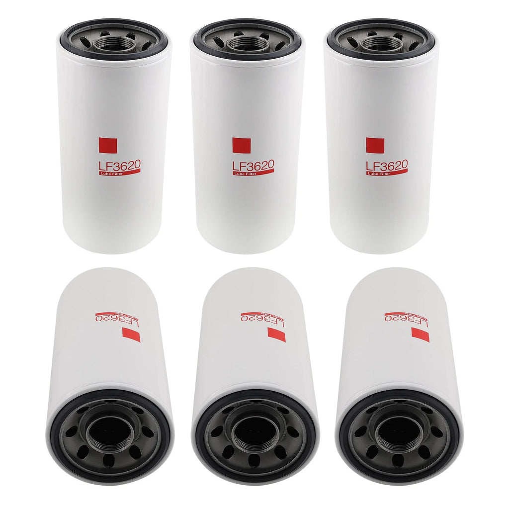 6X Oil Filter LF3620 for Detroit Diesel Series 50 60 (2000–2023)