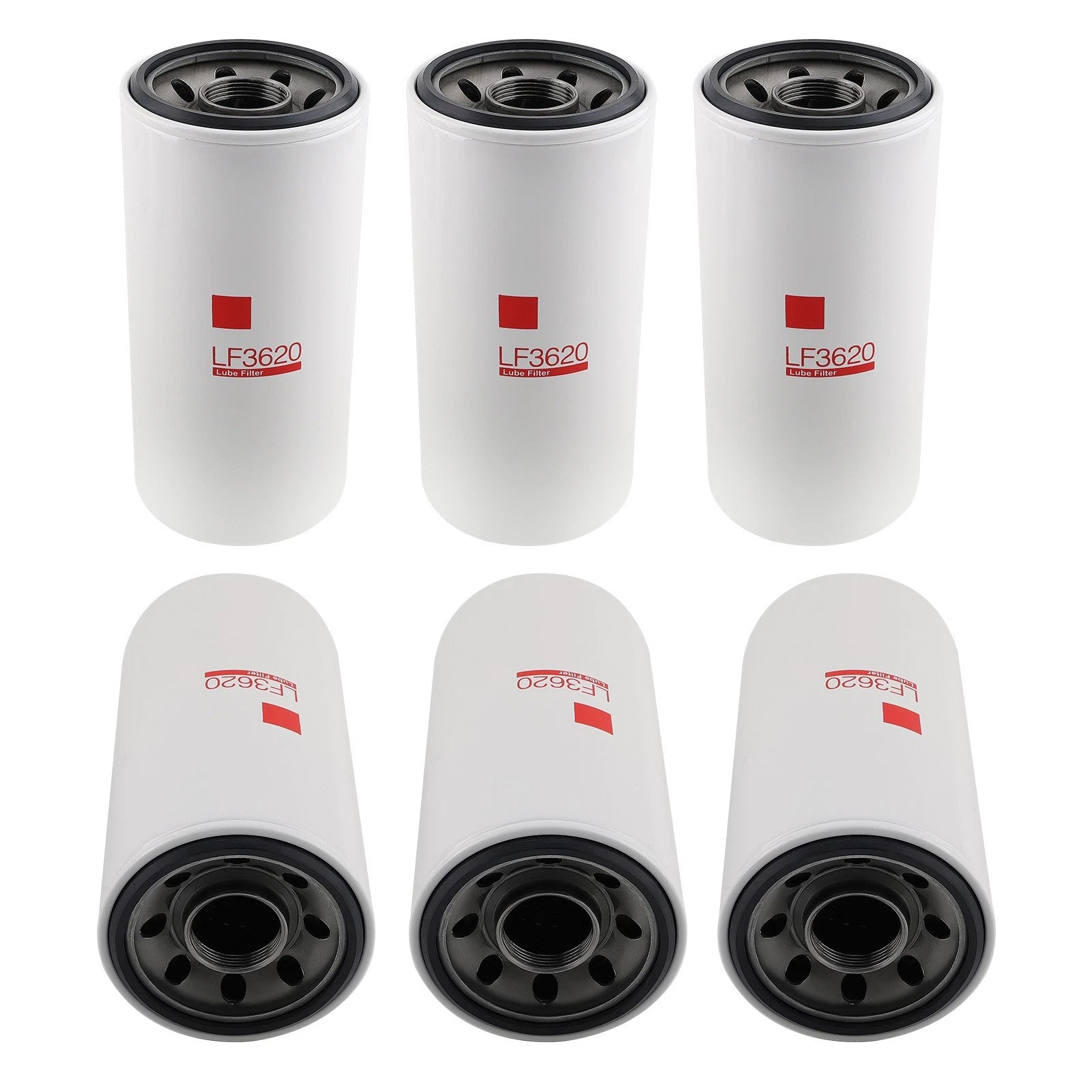 6X Oil Filter LF3620 for Detroit Diesel Series 50 60 (2000–2023)