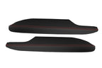 Armrest Door Panel Cover Leather for Toyota Solara Coupe (2004–2008) Red Stitch