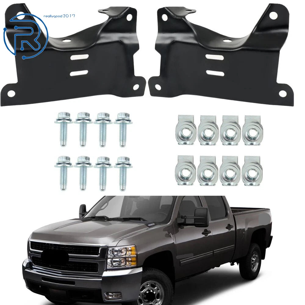 Front Bumper Outer Bracket for Chevrolet Silverado 2500HD 3500HD (2007–2010)