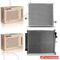 2Pcs Radiator & AC Condenser Cooling Kit for Ford Explorer (2002–2010)