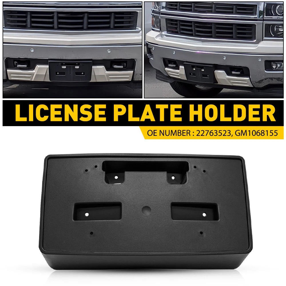 Front License Plate Bracket for Chevrolet Silverado 1500 (2014–2015)