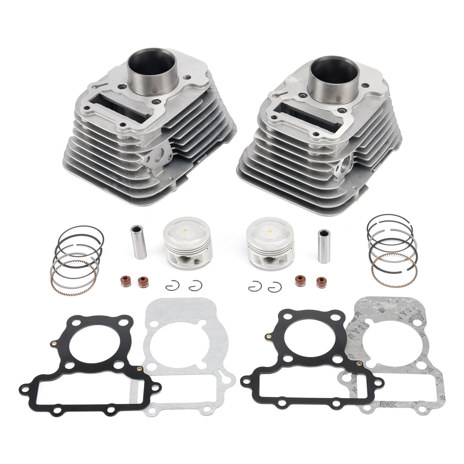 Set of Cylinder Piston Top End Kit for Yamaha XV250 V-Star 250 (1998–2007)