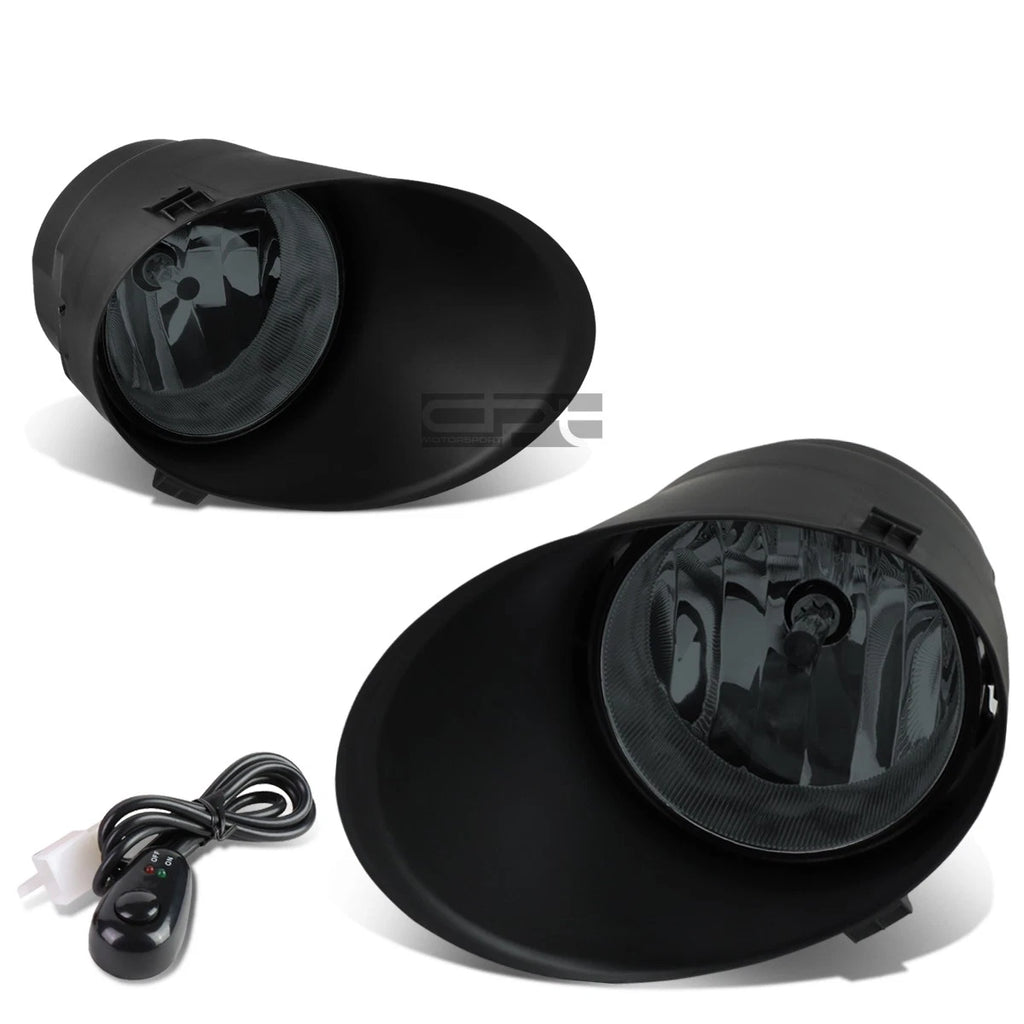 Fog Light Lamp Set for Toyota Tundra (2007–2013) - Smoked Lens, Switch
