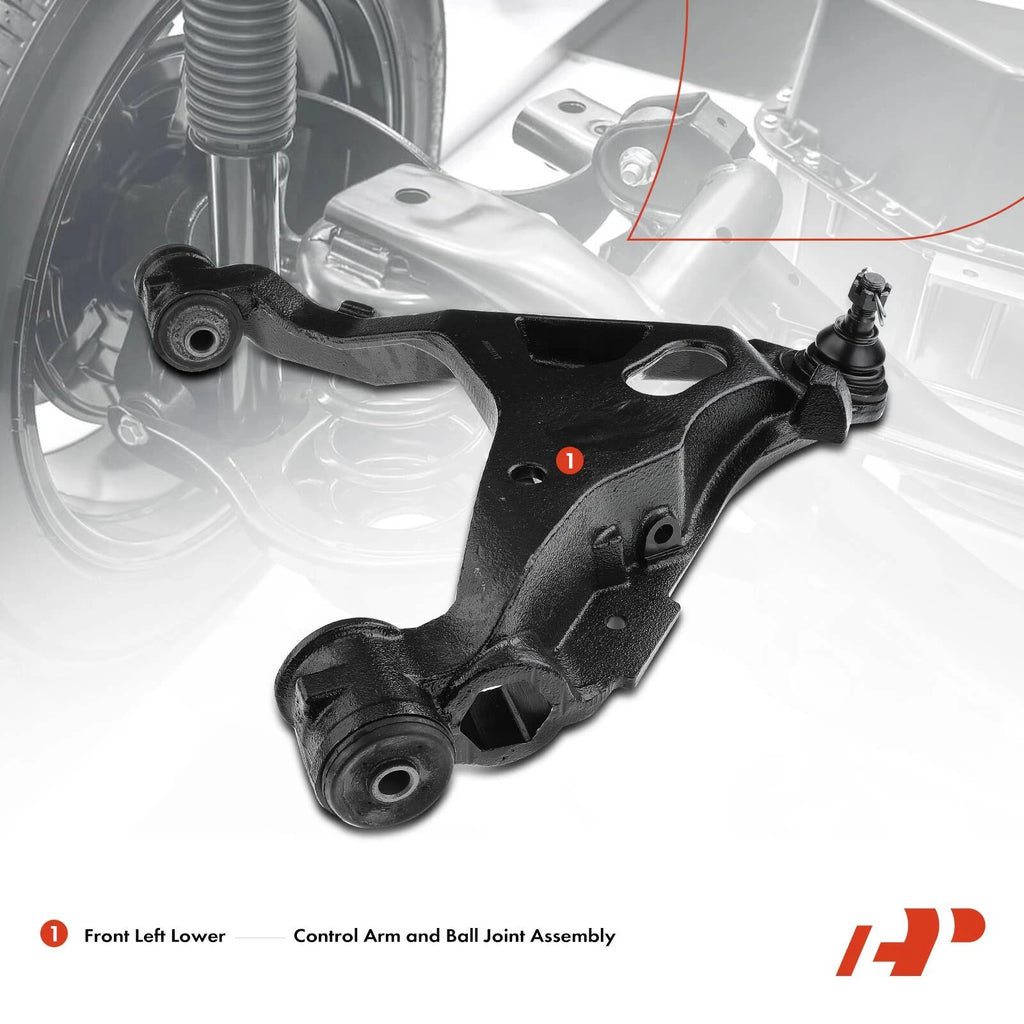 Front Left Lower Control Arm with Ball Joint for Ford Expedition (1997-2023)