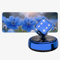 Dice Shape Car Air Freshener with Solar Power for Car