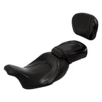 Rider & Passenger Seat Backrest Pad for Harley CVO Street Glide (2009-2023)