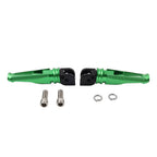 Passenger Foot Pegs Set of 2 Green for Ducati Monster 696/796/695/659 Dark 749 999/S/R