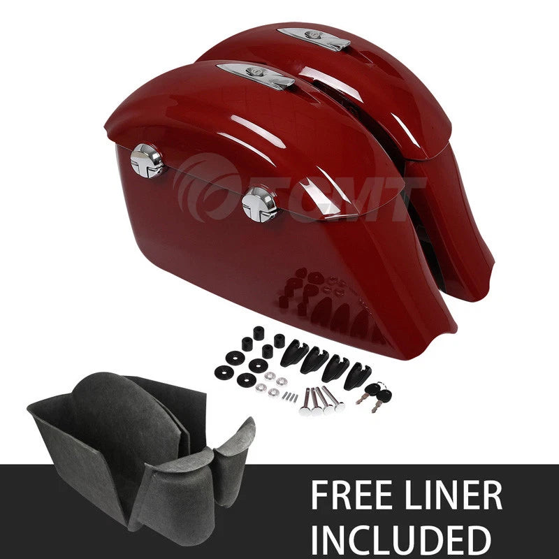 Saddlebag Electronic Latch & Liner for Indian Chieftain Dark Horse (2016–2018)