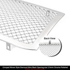 Stainless Chrome Mesh Grille for Chevy Silverado 1500/2500 (2006-2007)