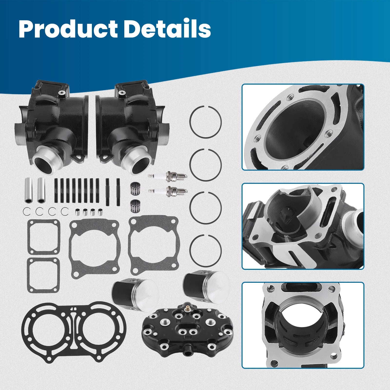 Top End Rebuild Kit for Yamaha Banshee 350 (1987-2006)