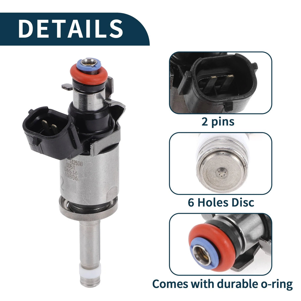 Fuel Injector No.PE0113250B for Mazda CX-5 Sport (2013–2016)